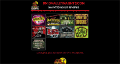 Desktop Screenshot of ohiovalleyhaunts.com